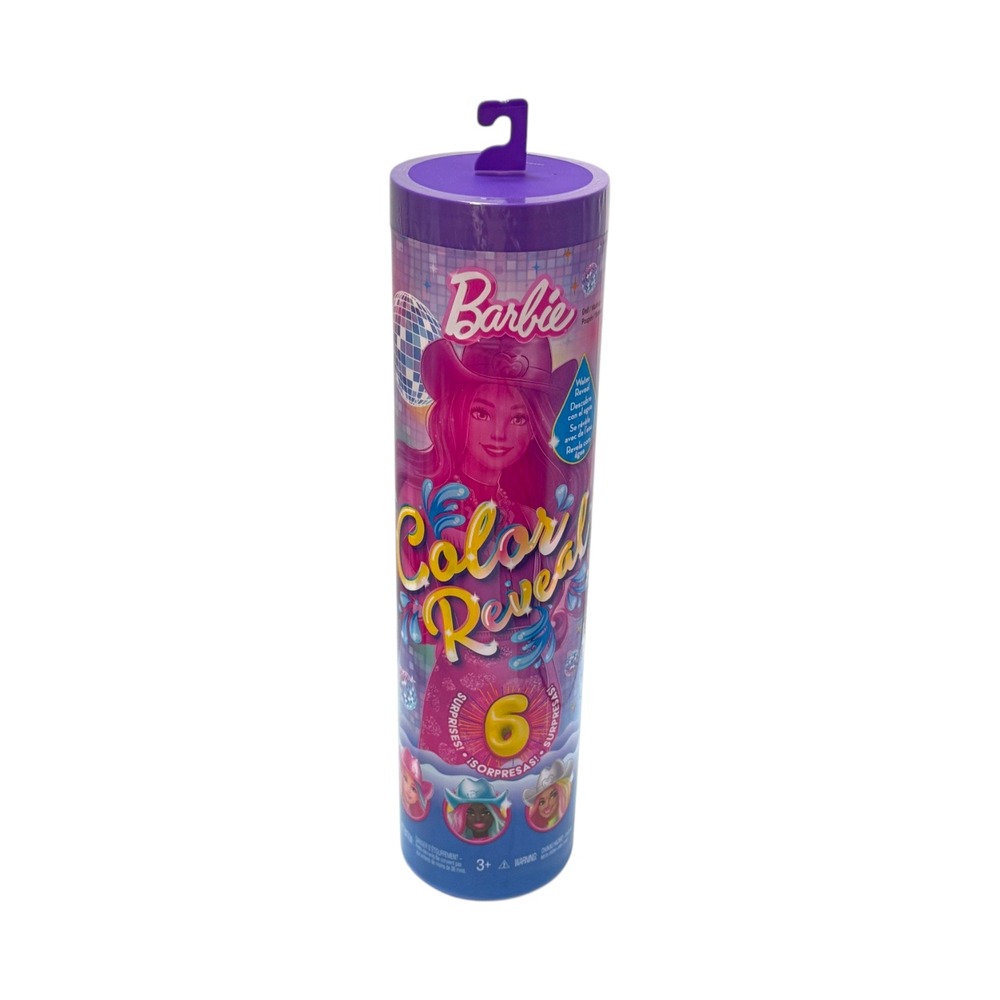 Barbie Color Reveal Doll Series 6 Disco Series New Sealed JCP01